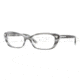Versace VE3159 Bifocal Prescription Eyeglasses 933-5116 - Black Rule Frame, Demo Lens Lenses