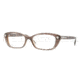 Versace VE3159 Bifocal Prescription Eyeglasses 934-5116 - Waves Brown Frame, Demo Lens Lenses