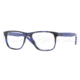 Versace VE3162 Bifocal Prescription Eyeglasses 980-5217 - Blue Havana Frame, Demo Lens Lenses
