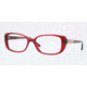 Versace VE3178BA Progressive Prescription Eyeglasses 388-53 - Bordeaux Transp. Frame