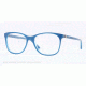 Versace VE3187 Single Vision Prescription Eyeglasses 5056-53 - Blue/Transparent Azure Frame