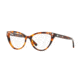 Versace VE3191 Single Vision Prescription Eyeglasses 5074-54 - Havana Frame