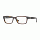 Versace VE3198A Single Vision Prescription Eyeglasses 108-55 - Dark Havana Frame