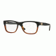 Versace VE3199 Eyeglass Frames 5117-53 - Black/Havana Frame