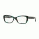 Versace VE3201 Single Vision Prescription Eyeglasses 5076-54 - Green Havana Frame