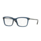 Versace VE3210A Progressive Prescription Eyeglasses 5111-55 - Transparent Blue Frame