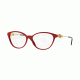 Versace VE3215 Bifocal Prescription Eyeglasses 256-54 - Red Frame