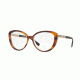 Versace VE3229 Progressive Prescription Eyeglasses 5191-52 - Striped Havana Frame