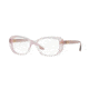 Versace VE3234BA Progressive Prescription Eyeglasses 5223-53 - Transparent Lilac Frame