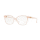 Versace VE3235B Single Vision Prescription Eyeglasses 5224-52 - Opal Powder Frame
