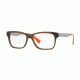 Versace VE3245 Eyeglass Frames 5235-53 - Transparent Green/orange Frame