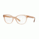 Versace VE3250 Bifocal Prescription Eyeglasses 5215-54 - Transparent Light Brown Frame