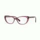 Versace VE3258 Prescription Eyeglasses, 53mm, Transparent Violet, VE3258-5268-53-SV