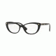 Versace VE3258 Prescription Eyeglasses GB1-51 - Black Frame