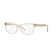 Versace VE3263BA Prescription Eyeglasses 5288-54 - Transparent Beige Frame