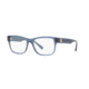 Versace VE3266 Progressive Prescription Eyeglasses, 53mm, Transparent Blue, VE3266-5292-53-PRO