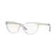Versace VE3271A Progressive Prescription Eyeglasses 5305-54 - Transparent Grey