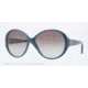 Versace VE4239 Sunglasses 505811-58 - Petroleum Blue Frame, Gray Gradient Lenses