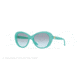 Versace VE4273 Sunglasses 51094S-56 - Glitter Turq/opal Turq Frame, Azure Gradient Dark Blue Lenses