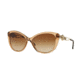 Versace VE4295 Single Vision Prescription Sunglasses VE4295-617-13-57 - Lens Diameter 57 mm, Frame Color Transparent Brown