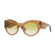 Versace VE4297 Single Vision Prescription Sunglasses VE4297-617-8E-54 - Lens Diameter 54 mm, Frame Color Transparent Brown
