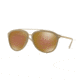 Versace VE4299 Single Vision Prescription Sunglasses VE4299-51425A-58 - Lens Diameter 58 mm, Frame Color Beige Rubber