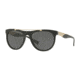 Versace VE4347 Single Vision Prescription Sunglasses, 56mm, Black, VE4347-GB1-87-56-SV