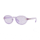Versace VE4352 Sunglasses 52771A-54 - Transparent Lilac Frame, Light Violet Lenses
