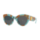 Versace VE4353A Sunglasses 528487-51 - Sea/Azure Frame, Grey Lenses