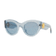 Versace VE4353A Sunglasses 528772-51 - Transparent Azure Frame, Azure Lenses