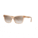 Versace VE4354B Bifocal Prescription Sunglasses, 55mm, Transparent Brown, VE4354B-524194-55-BI