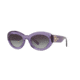 Versace VE4355B Bifocal Prescription Sunglasses, 52mm, Transparent Violet, VE4355B-51603C-52-BI