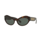 Versace VE4356 Sunglasses 108/71-54 - Havana Frame, Green Lenses