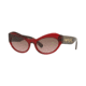 Versace VE4356 Sunglasses 388/14-54 - Transparent / Red Frame, Violet Gradient Brown Lenses