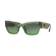 Versace VE4358 Sunglasses 51442A-52 - Transparent Green Frame, Green Gradient Green Lenses