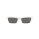 Versace VE4362 Progressive Prescription Sunglasses, 55mm, White, VE4362-401-87-55-PRO