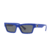 Versace VE4362 Progressive Prescription Sunglasses, 55mm, Blue, VE4362-529487-55-PRO