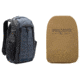 Vertx Gamut 2.0 Backpack, 25 liters, Premier Body Armor Ballistic Panel, Heather Navy/Galaxy Black, VTX5016-HNVGBK-KIT2