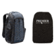 Vertx Gamut 2.0 Backpack, 25 liters, Premier Body Armor Ballistic Panel, Heather Navy/Galaxy Black, VTX5016-HNVGBK-KIT1