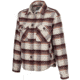 Vertx Lena Long Sleeve Shirt Jacket - Womens, Burnt Cherry Plaid, Large, F1 VTX7039 BRCP LARGE N/A