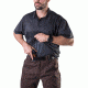 Vertx Men's  Weapon Guard Short Sleeve Assessor Polo, Heather Black, Large F1 VTX1450 HBK LARGE