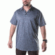 Vertx Men's  Weapon Guard Short Sleeve Assessor Polo, Heather Grey, Small F1 VTX1450 HGY SMALL
