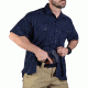 Vertx Men's  Weapon Guard Short Sleeve Guardian Shirt, Navy, Extra Large F1 VTX1430 NV XLARGE