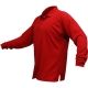Vertx Men's Coldblack Long Sleeve Polo Shirt, Red, Size Large VTX4020RDP-LARGE