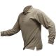 Vertx Men's Coldblack Long Sleeve Polo Shirt, Tan, Size Large VTX4020TNP-LARGE