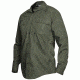 Vertx Mens Phantom Light Long Sleeve Mini Rip-Stop Poly/Cotton Shirt, Olive Drab Green, SMALL Long F1 VTX8120 OD SMALL Long