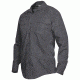 Vertx Mens Phantom Light Long Sleeve Mini Rip-Stop Poly/Cotton Shirt, Smoke Grey, SMALL Long F1 VTX8120 SMG SMALL Long