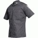 Vertx Phantom Ops S/S Zipper Shirt- Smoke Grey Ripstop 65% Poly/35% Cotton, XLarge VTX8700SMG-XLARGE