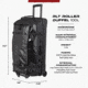 Vertx RLT 100L Roller Duffel, Black, F1 VTX5098 BK NA N/A