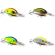 Vexan 4-Pack Verns Stoneroller 10 Crankbait Lures, Kit 1, Yellow/Green/Blue/White, 10 ft, Variety #1 VS 4-PK 10